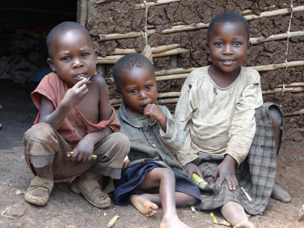 bevolking oost-Congo DR Congo hut armoede school stichting Adavoc Kavumu Bukavu